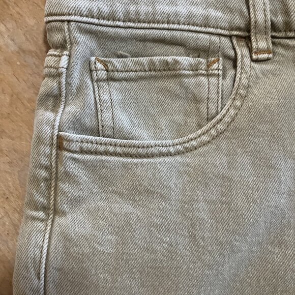 FAHERTY Women’s Sun washed Denim Shorts  Size 27 Gold Raw Hem Cut Offs - Picture 8 of 10